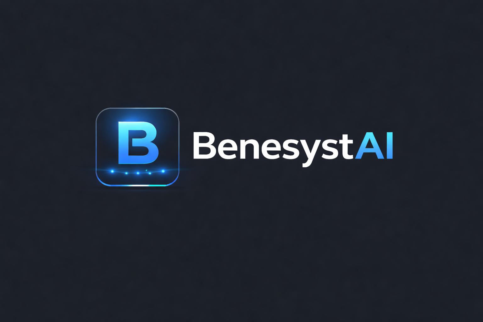 BenesystAI logo representing an AI-powered phone assistant for businesses